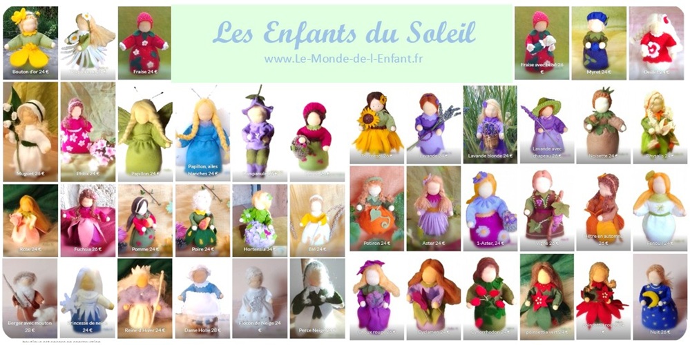 Liste, Enfants du Soleil